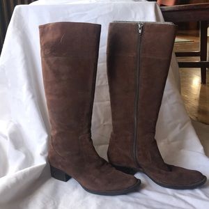 Born suede tall boot.  Size 8
